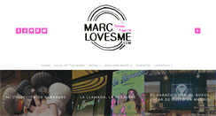 Desktop Screenshot of marclovesme.com